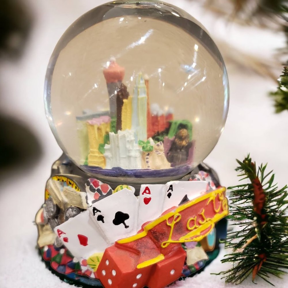 Las Vegas Snow Globe